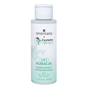 Orientana x Czytamy Etykiety.pl kuracja złuszczająca i wygładzająca 2w1 100 ml
