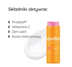 Evree C- Energy Glow True Skin rozjaśniające serum do twarzy 25 ml