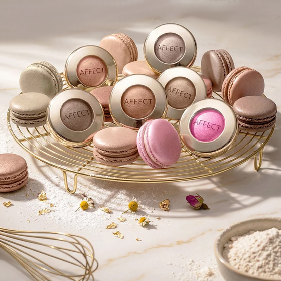 Affect x Ruda Maluje Glow Bakery róż wypiekany Peach Eclair 3 g