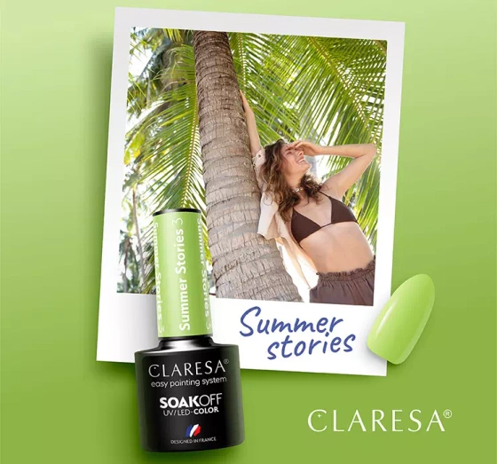 Claresa hybrydowy lakier do paznokci Summer Stories 3 5 g