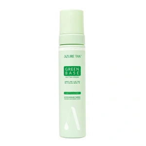 Azure Tan Green Base Self Tan Mousse Dark to Ultra Dark samoopalająca pianka do ciała zielona baza 200 ml