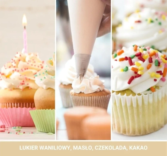 Yankee Candle Signature Tumbler mała świeca zapachowa Vanilla Cupcake 122 g