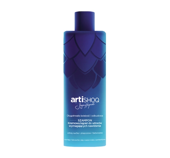 Artishoq by Jaga Hupało szampon kremowa kąpiel do włosów wymagających nawilżenia 200ml