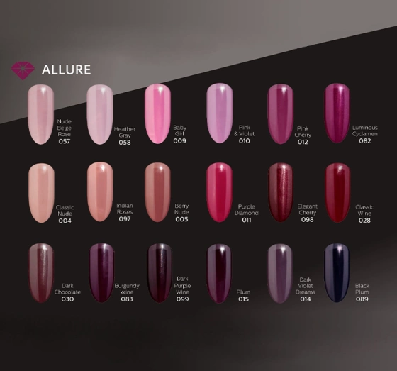 Semilac Allure lakier hybrydowy 009 Baby Girl 7ml