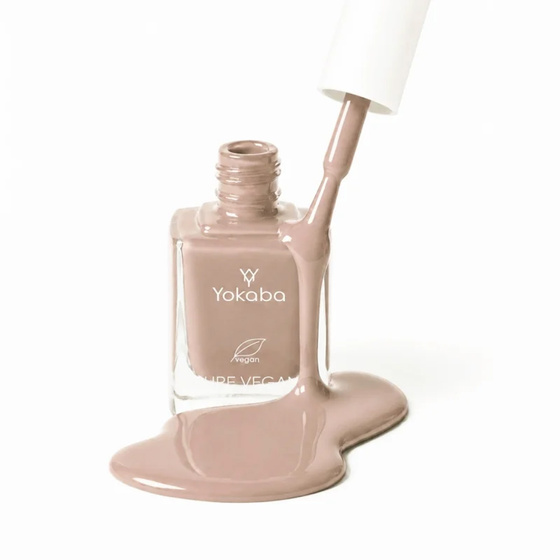 Yokaba Pure Vegan klasyczny lakier do paznokci 05 Office Beige 10 ml