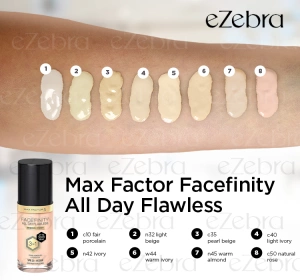 Max Factor Facefinity All Day Flawless 3in1 wegański podkład N32 Light Beige 30ml