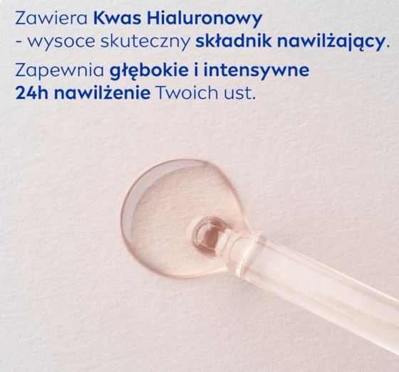 NIVEA Hyaluron Lip Moisture Plus sheer rose nawilżający balsam do ust w sztyfcie 5,2g