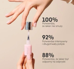 Semilac Nail Lacquer Top Gel Like top coat do paznokci 9 ml