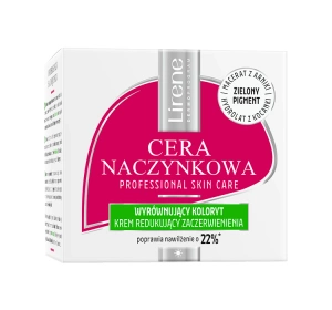 Lirene Cera Naczynkowa krem wyrównujący koloryt na dzień 50 ml