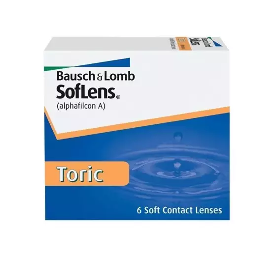 SOFLENS TORIC 6 SZTUK 8.5/-0.25/-0.75/130
