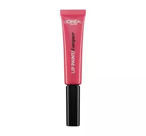 LOREAL LIP PAINT LACQUER BŁYSZCZYK 102 DARLING PINK 8ML