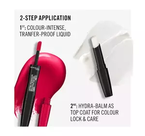 RIMMEL LASTING PROVOCALIPS DWUSTRONNA POMADKA DO UST 220 COME UP ROSES